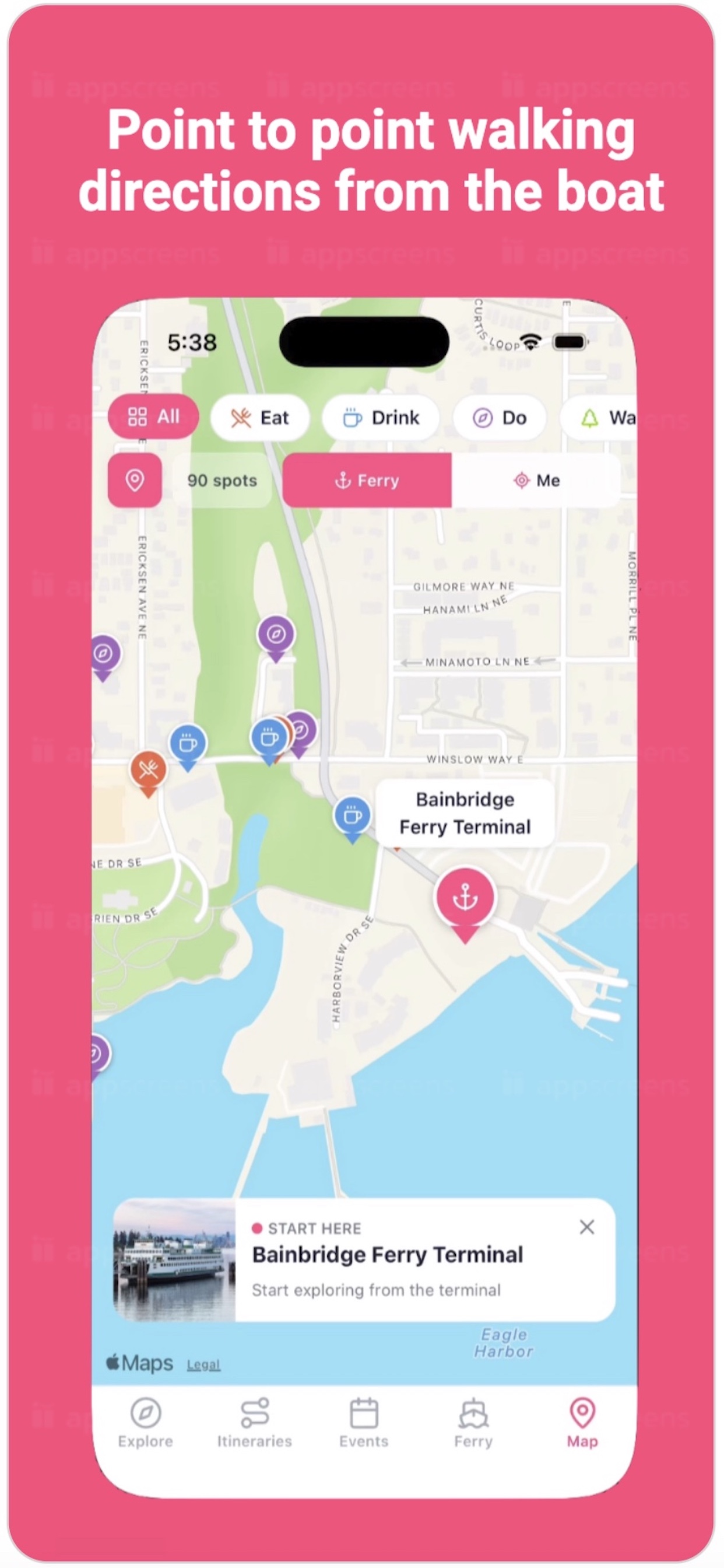 Explore Bainbridge app screenshot 5